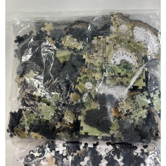 HBO Game of Thrones: 3D Map Westeros Puzzle 1350+ Pieces Open Box Complete - Picture 10 of 15